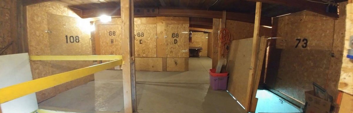 Second Level Storage Lockers